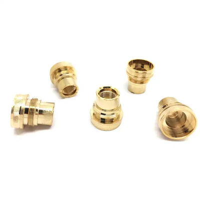 Custom Machined CNC Brass Parts Polishing Surface Treatment