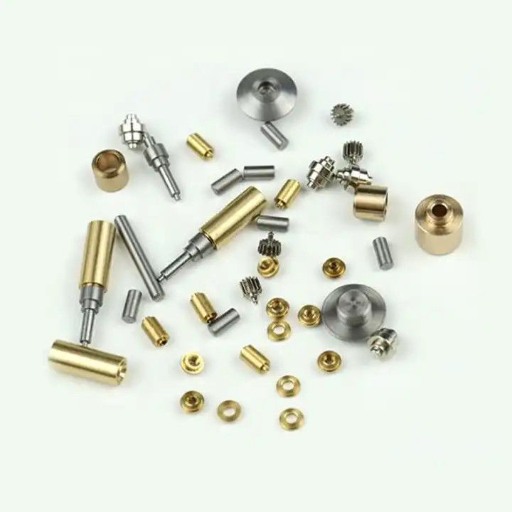 Polishing Brass CNC Machined Parts Electronic Components