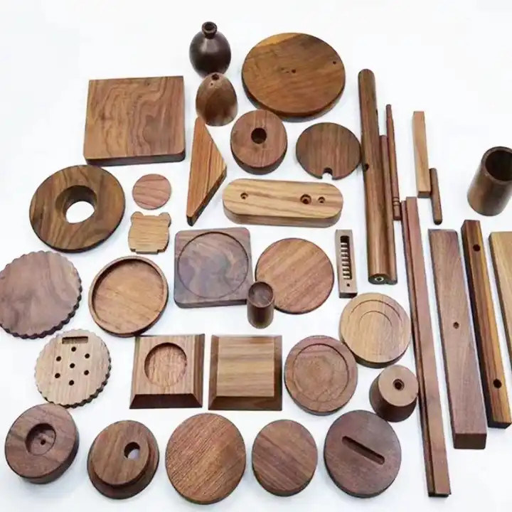 Customized Wood CNC Parts With Precision Cutting Capability For Furniture Making