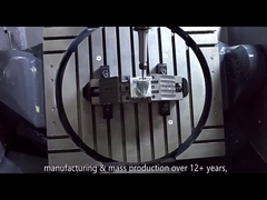 Parti di fresatura CNC personalizzate con tolleranza ± 0,01 mm